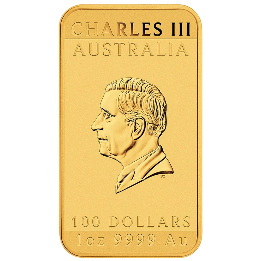 2025 Perth Mint Dragon 1 oz Gold Rectangular Coin - Image 2