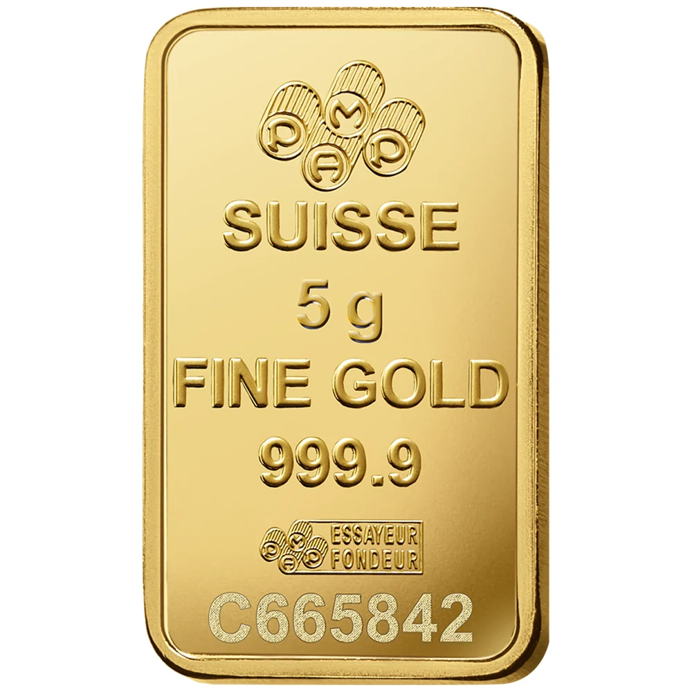 PAMP Lady Fortuna 5 gram Gold Bar (In Assay) - Image 4