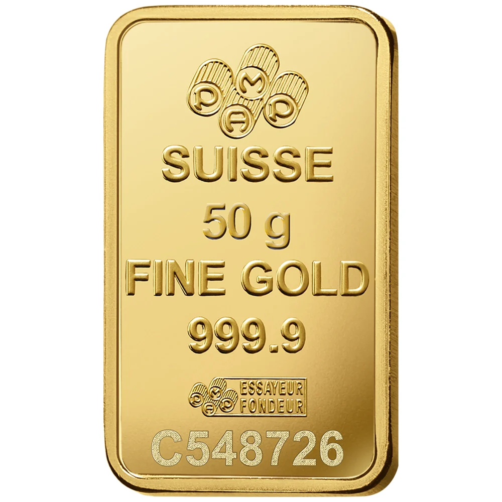 PAMP Lady Fortuna 50 gram Gold Bar (In Assay) - Image 4