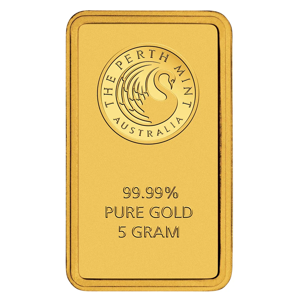 Perth Mint Kangaroo 5 gram Gold Bar (In Assay) - Image 3