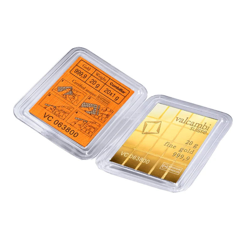 Valcambi Suisse 20x 1 gram Gold CombiBar™ (In Assay) - Image 3