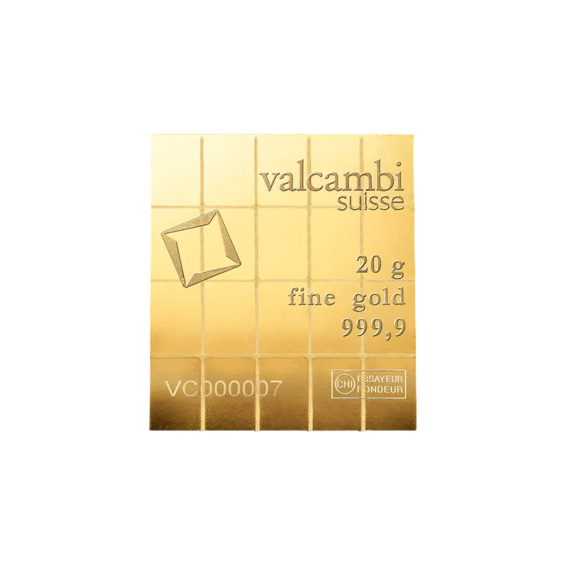 Valcambi Suisse 20x 1 gram Gold CombiBar™ (In Assay) - Image 4
