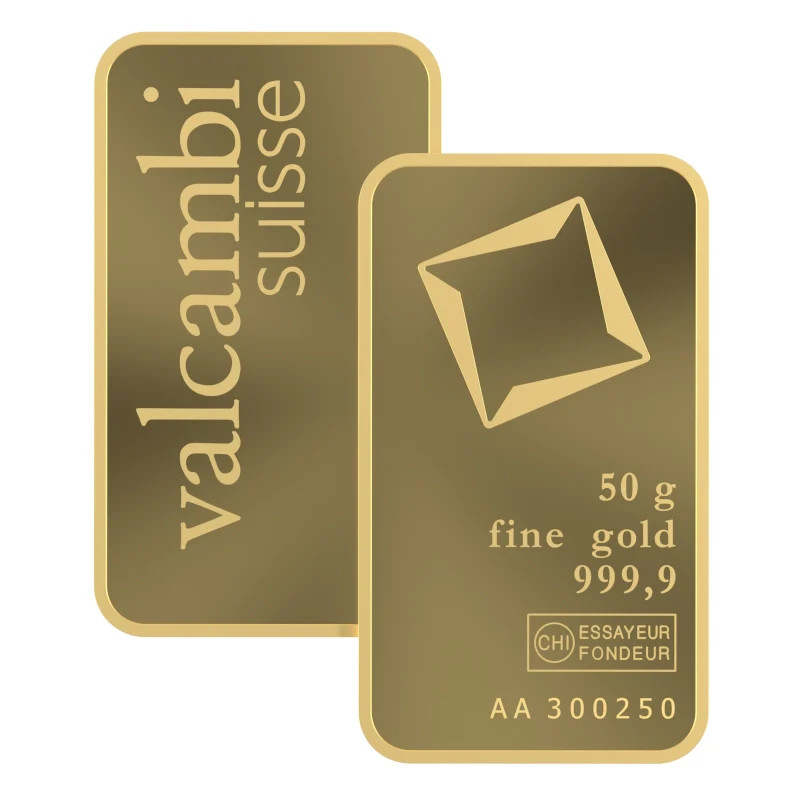 Valcambi Suisse 50 gram Gold Bar (In Assay) - Image 3