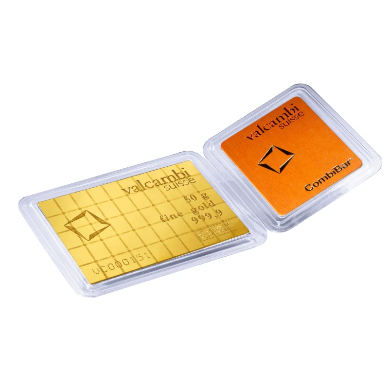 Valcambi Suisse 50x 1 gram Gold CombiBar™ (In Assay) - Image 3